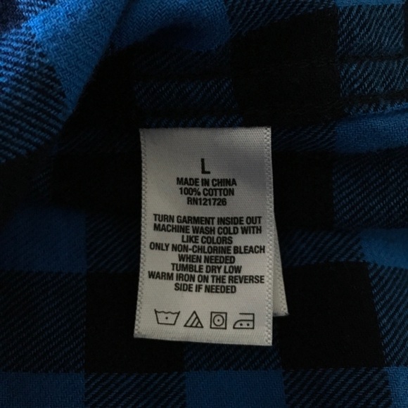 Aeropostale Plaid Shirt Large - Picture 7 of 7